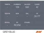 AK11165 - GREY-BLUE – STANDARD