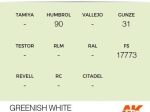 AK11005 - GREENISH WHITE – STANDARD